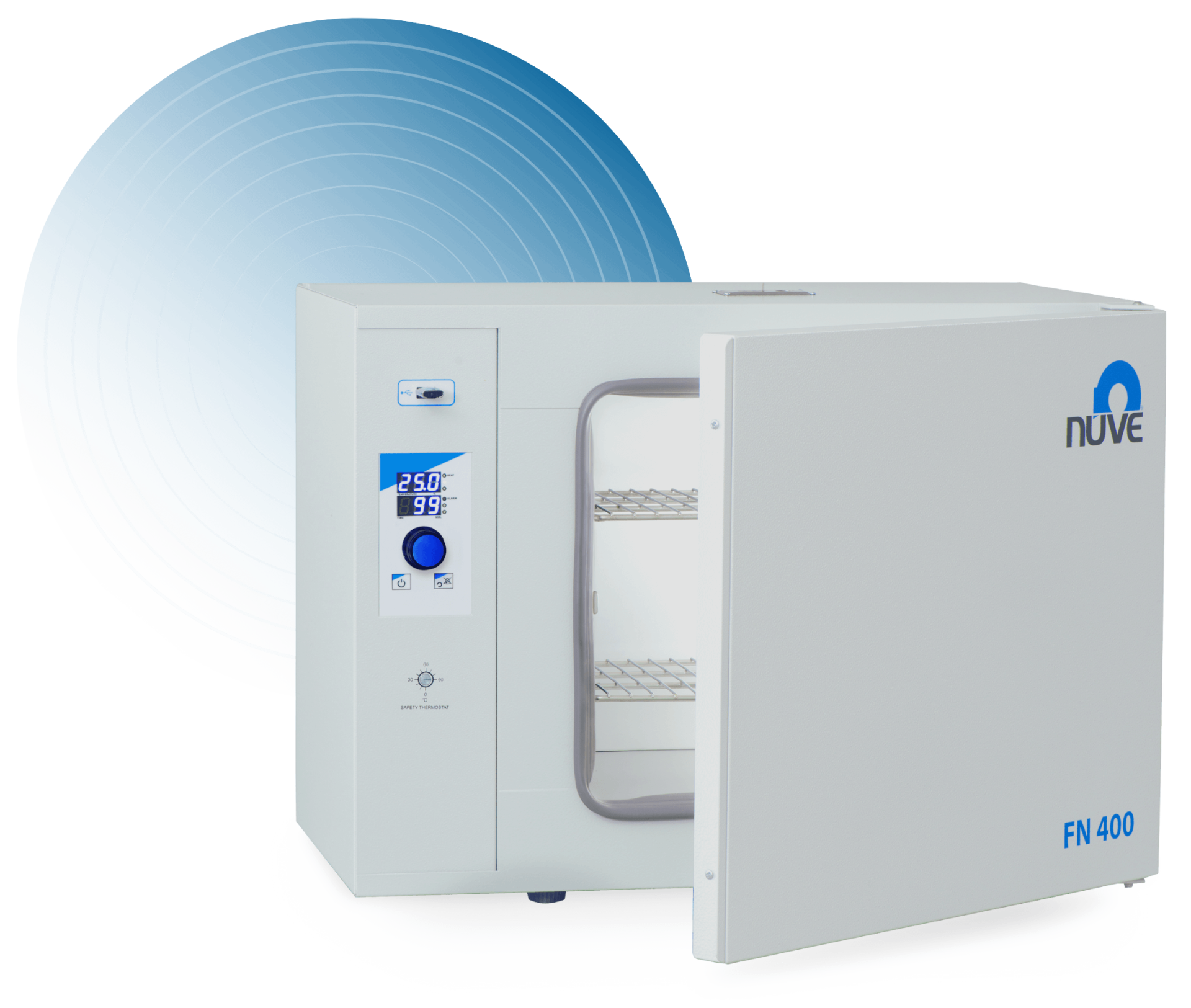 NÜVE FN 500 Kuru Hava Sterilizatörü | ETÜV +5 - 250 °C 120 L