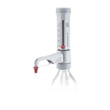 Karşılaştırma tablosunda BRAND Dispensette S Analog Ayarlanabilir Hacimli Dispenser 4600160 | 5–50 mL ürününün genel görünüm görseli