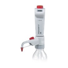 Karşılaştırma tablosunda BRAND Dispensette S Dijital Geri Dönüş Valfli Ayarlanabilir Hacimli Dispenser 4600341 | 1–10 mL ürününün genel görünüm görseli