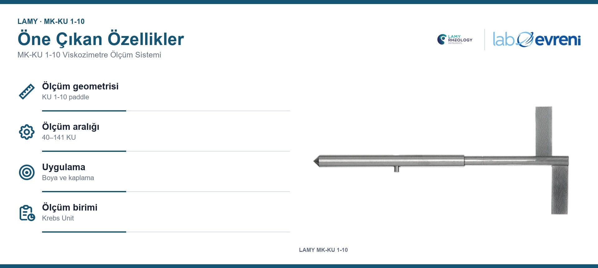 LAMY MK-KU 1-10 için öne çıkan teknik özellikler ve kullanım bilgileri