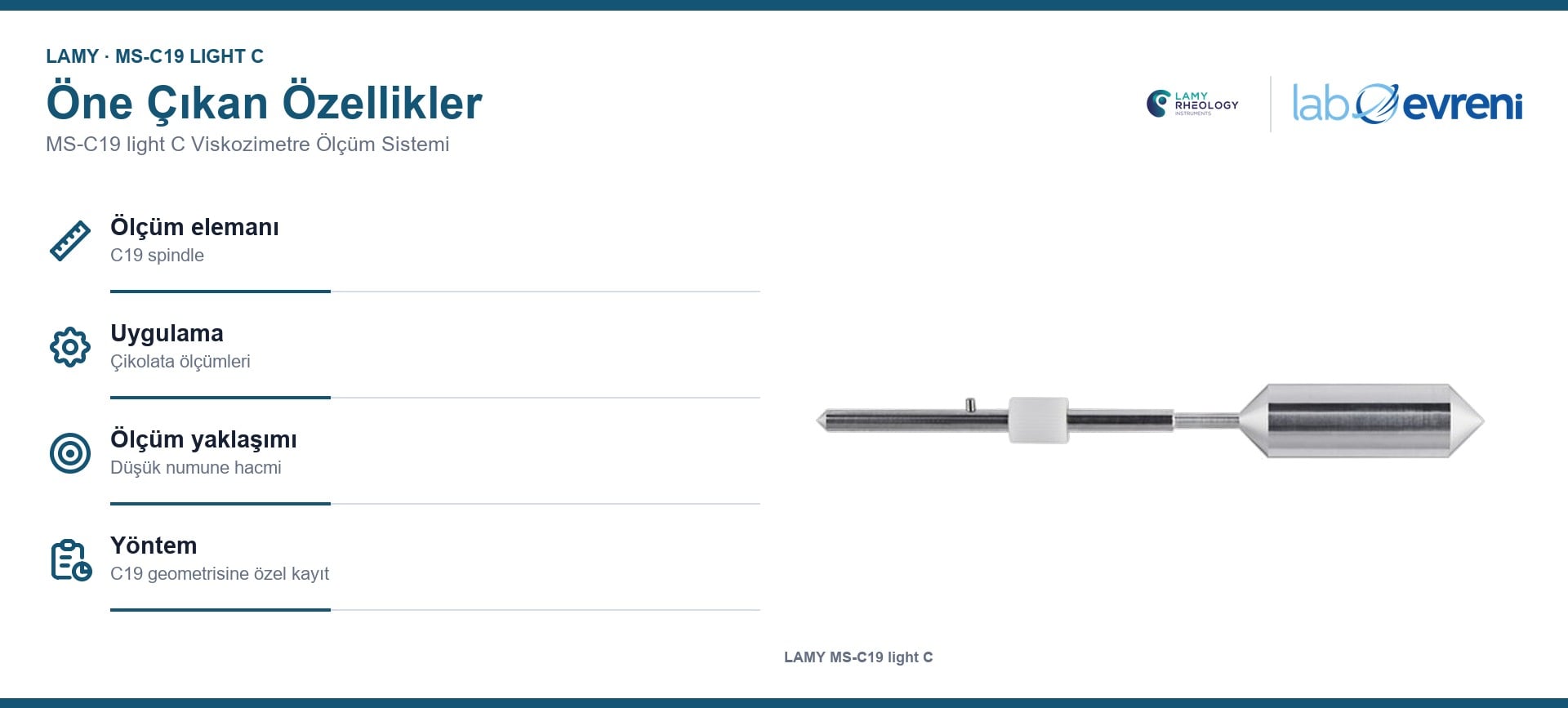 LAMY MS-C19 light C için öne çıkan teknik özellikler ve kullanım bilgileri