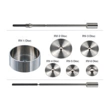 Karşılaştırma tablosunda LAMY R2-R7 Viskozimetre Spindle Seti ürününün RV diskleri ve bağlantı milleri görseli