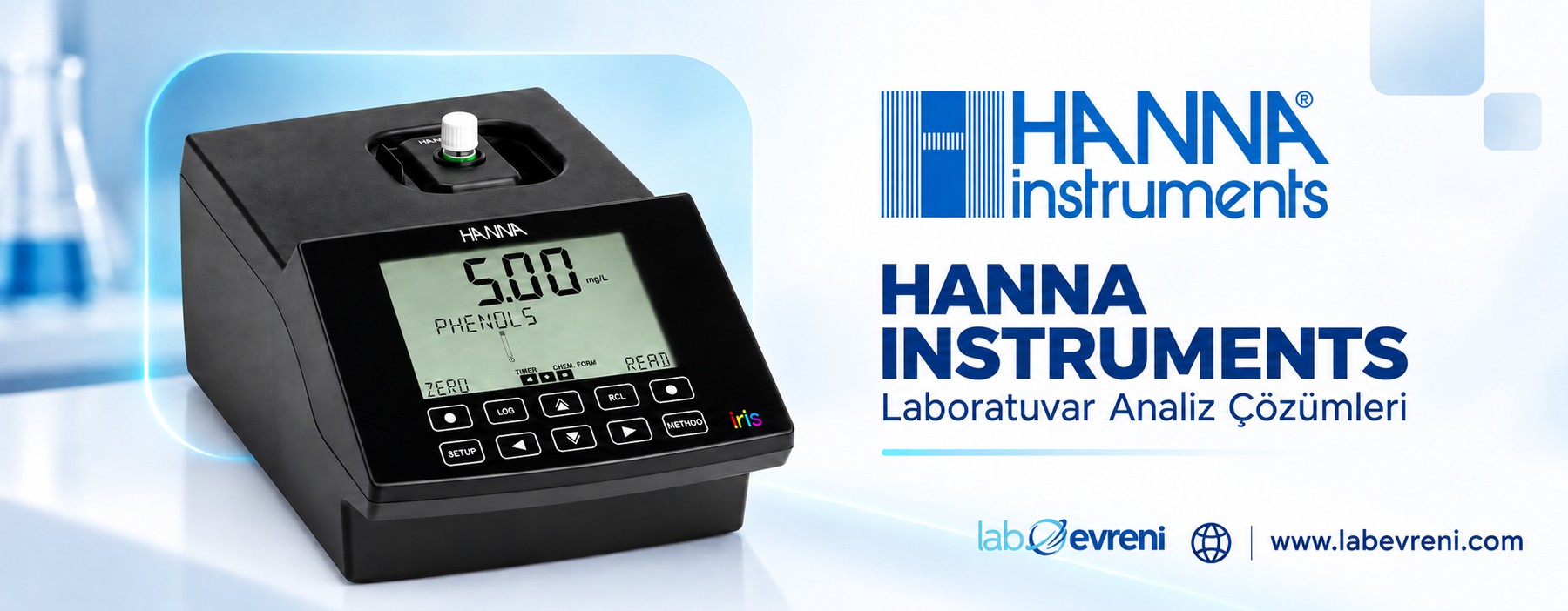 HANNA INSTRUMENTS marka ürünleri — Lab Evreni