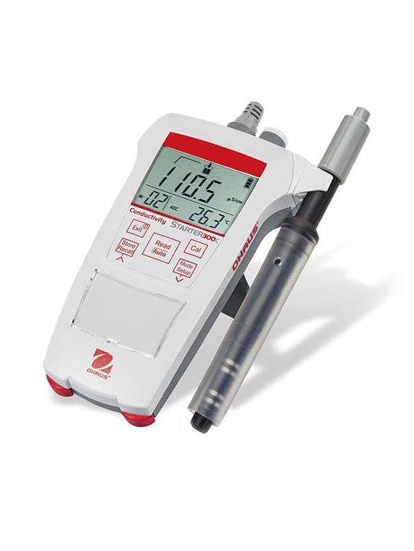 OHAUS ST 300 C-G Portatif İletkenlik Ölçer  00.0 µS|cm... 199.9 mS|cm | 0.1 mg|L... 199.9 mg|L (TDS)