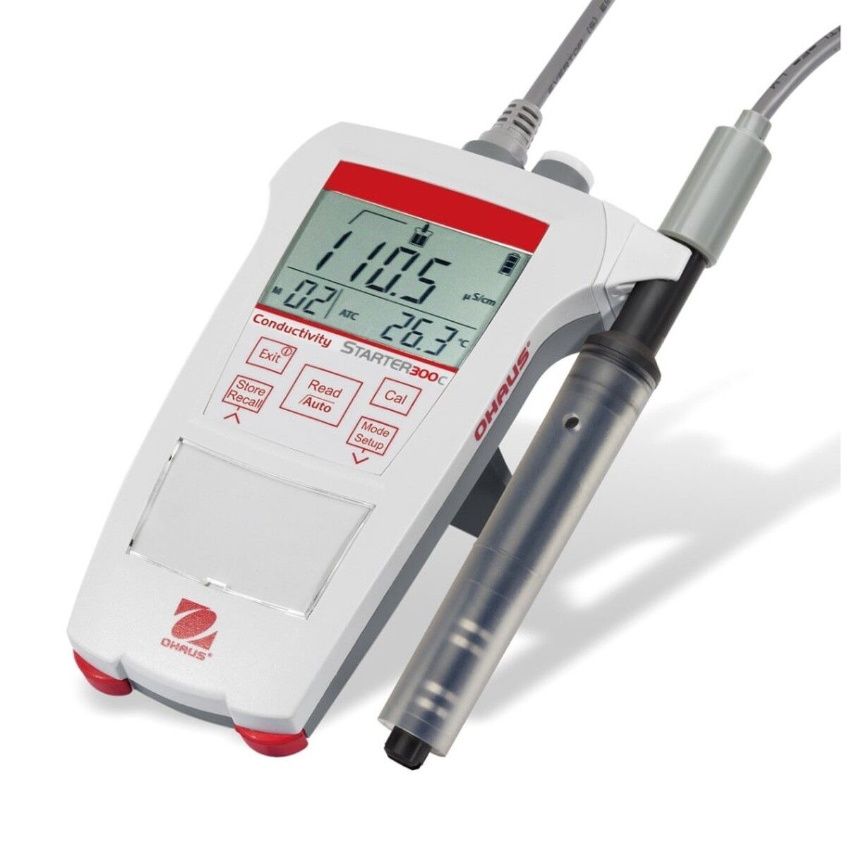 OHAUS ST 300 C-G Portatif İletkenlik Ölçer  00.0 µS|cm... 199.9 mS|cm | 0.1 mg|L... 199.9 mg|L (TDS)