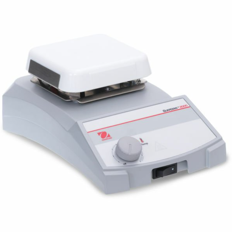 OHAUS e-G21HP04C Isıtıcı Plaka 102 x 102 mm  70... 500 °C  15 L