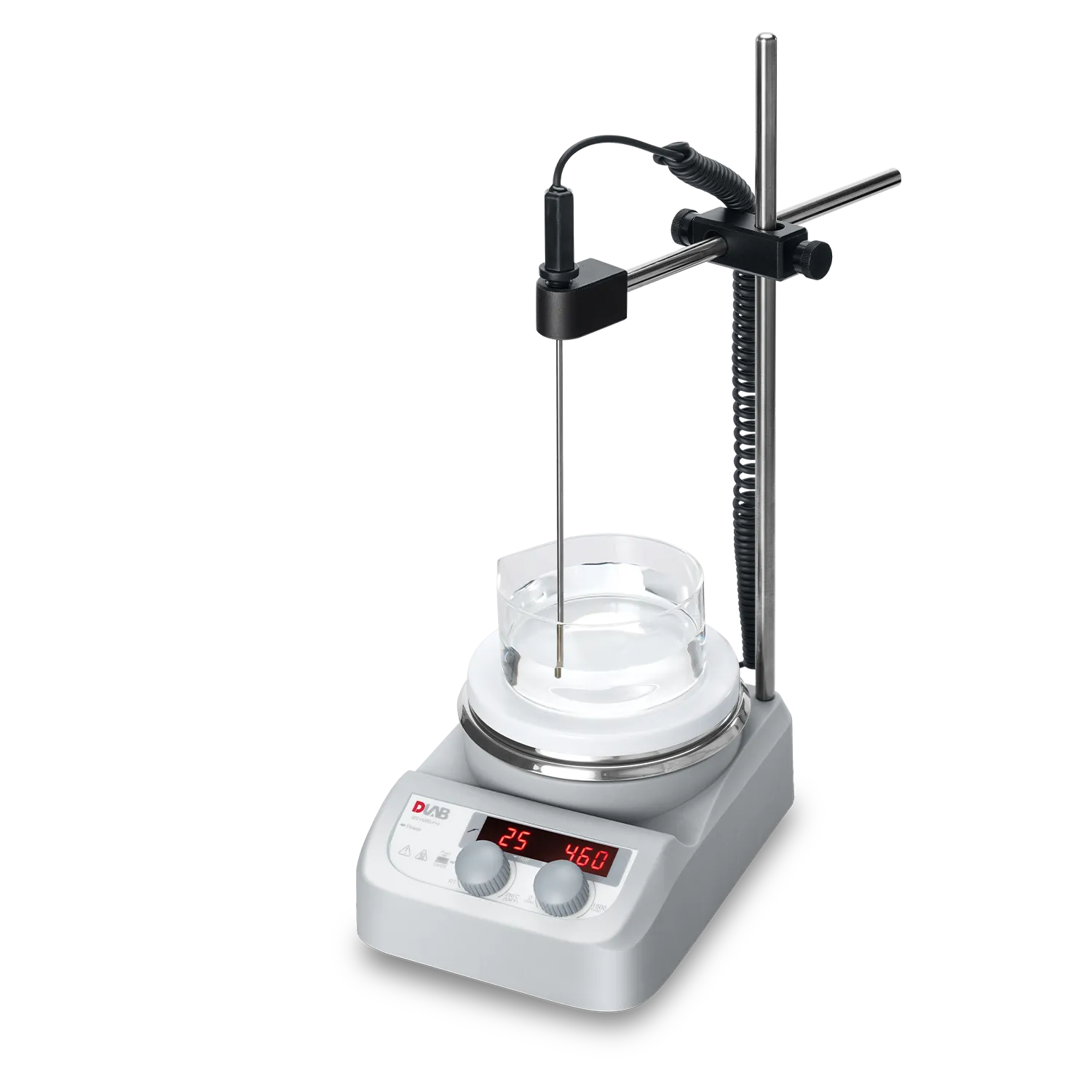 DLAB MS-H280-PRO SET2 Isıtıcılı Manyetik Karıştırıcı 200 - 1.500 RPM | RT 280 ℃ | 3 L