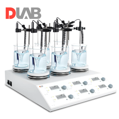 DLAB MS-H280-S6 | Dijital Isıtıcılı Manyetik Karıştırıcı 1500 rpm | 25 - 280 °C | 6 x 3 L