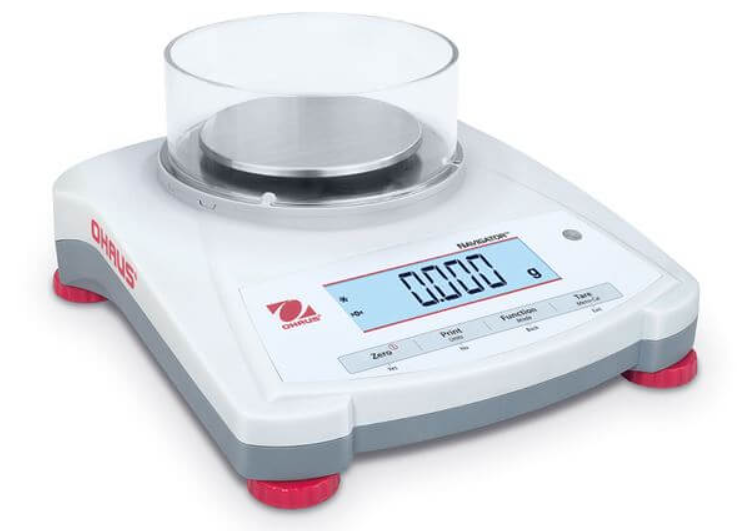 OHAUS NV 123 Hassas Terazi 120 gr|0.001 gr|Ø93 mm