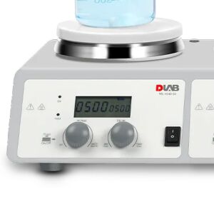 DLAB MS-H340-S4 | Isıtıcılı Manyetik Karıştırıcı 1.500 RPM | 340 °C | 4 x 10 L