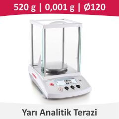 Ohaus PR 523/E Yarı Analitik Terazi | 520 gr | 0,001 gr | 120 mm