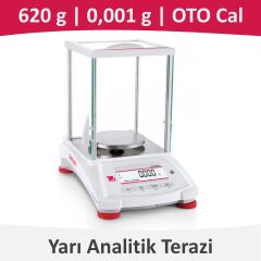 Ohaus PX 623 Yarı Analitik Terazi 620 gr | 0,001 gr |120mm (InCal™ - Yarı Otomatik)