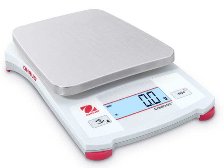 Ohaus CX 1201 Endüstriyel Terazi | 1200 gr | 0,1 gr | 142 mm x 128 mm