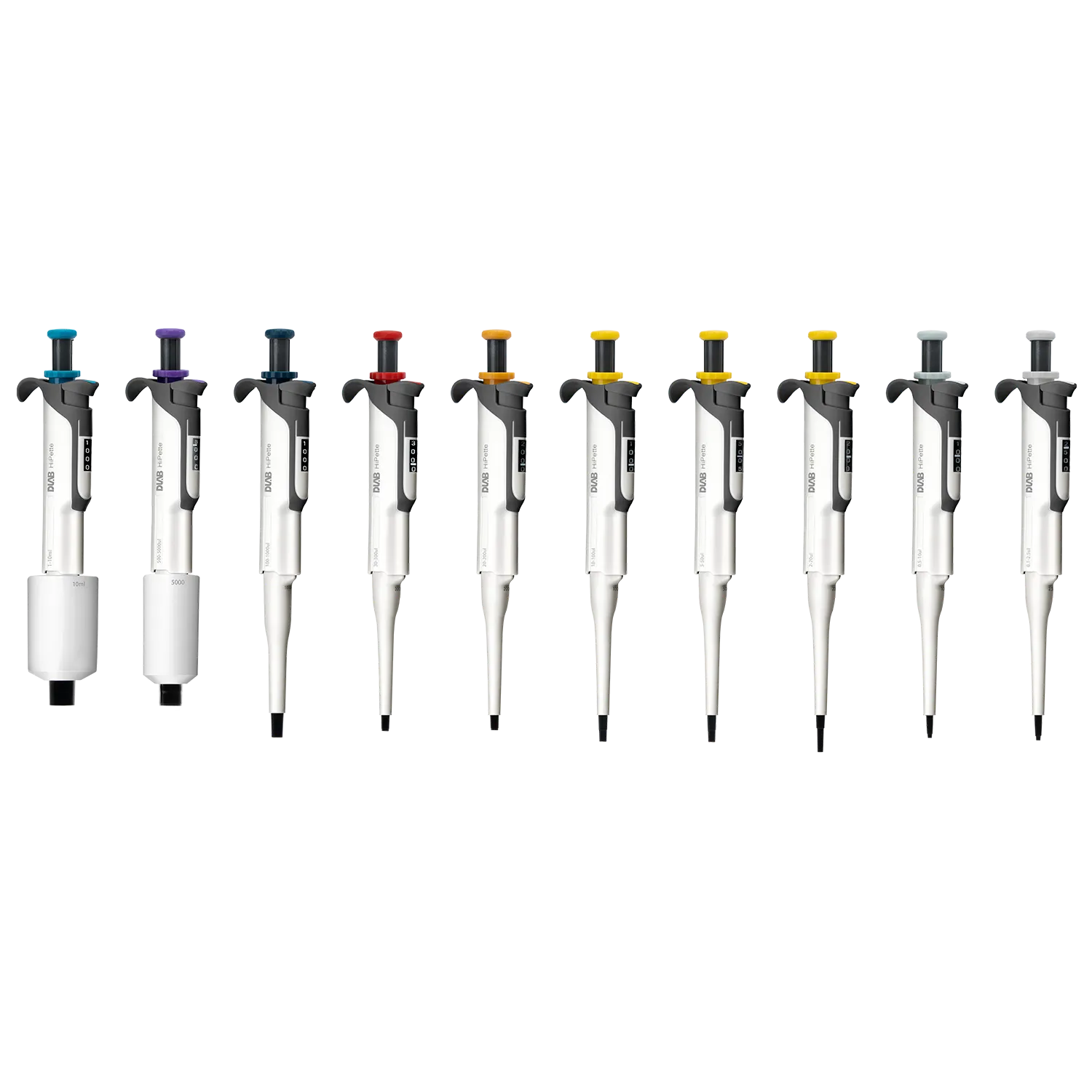 DLAB HiPette 7030601040 Tek Kanallı Ayarlanabilir Mekanik Pipet | 30-300 µL