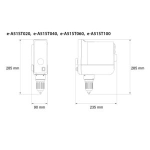 Ohaus e-A51ST100 Mekanik Karıştırıcı 30 rpm – 1300 rpm | Kapasite 100L