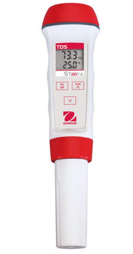 OHAUS ST 20T-A Cep Tipi Tds Ölçer | 0,0 – 100,0 mg/L;0,0 – 99,0 °C | ± %1,5 / ± 0,5 °C