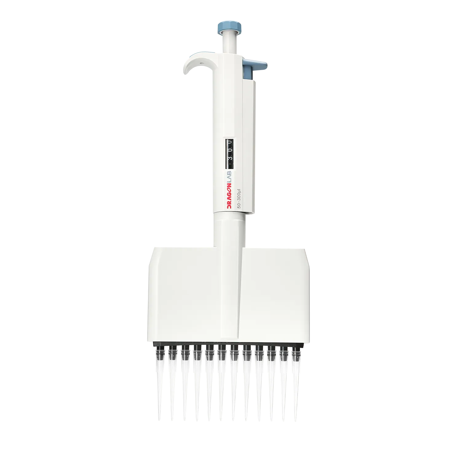 DLAB TopPette 7010104012 12 Kanallı Ayarlanabilir Mikropipet | 50-300 µL