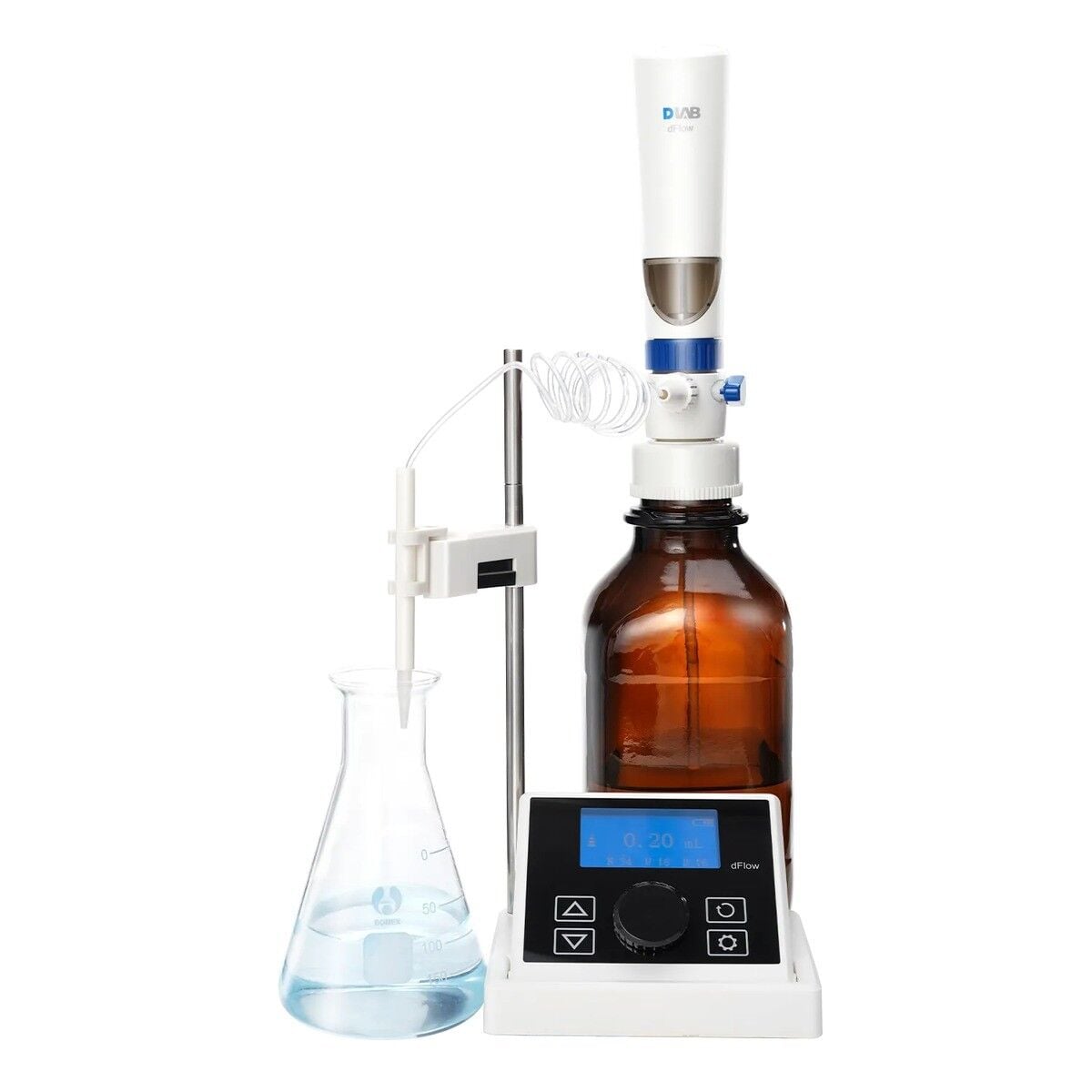 DLAB dFlow 7012300001 Elektronik Şişe Üstü Dispenser | 0,1-10 mL