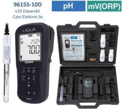 HORIBA LAQUA PH220-K Portatif pH Metre | 9615S-10D Cam Elektrod ile Set