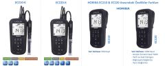 HORIBA LAQUA EC220-K Portatif İletkenlik Ölçer | EC / TDS / Tuzluluk / Direnç Ölçer