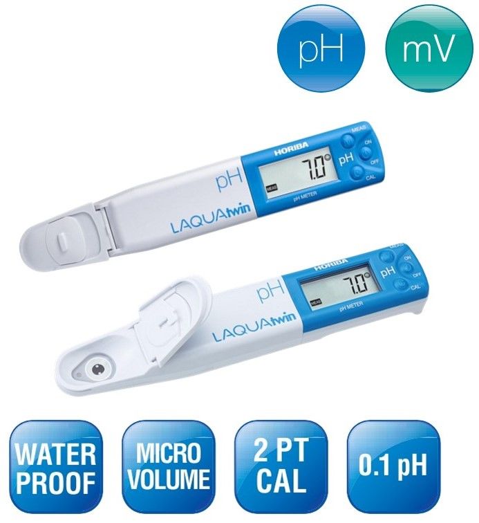 HORIBA LAQUAtwin pH-11 Kalem Tip pH Metre | 0.00...14.00 pH / 0.1 pH