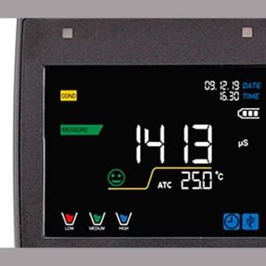 XS Cond 70 Vio Portatif İletkenlik Ölçer 2301T İletkenlik Elektrotu ile 0.00... 200 mS