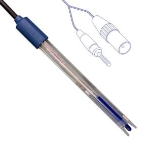 XS 201T DIN pH Elektrodu | 0–14 pH | 0–60 °C