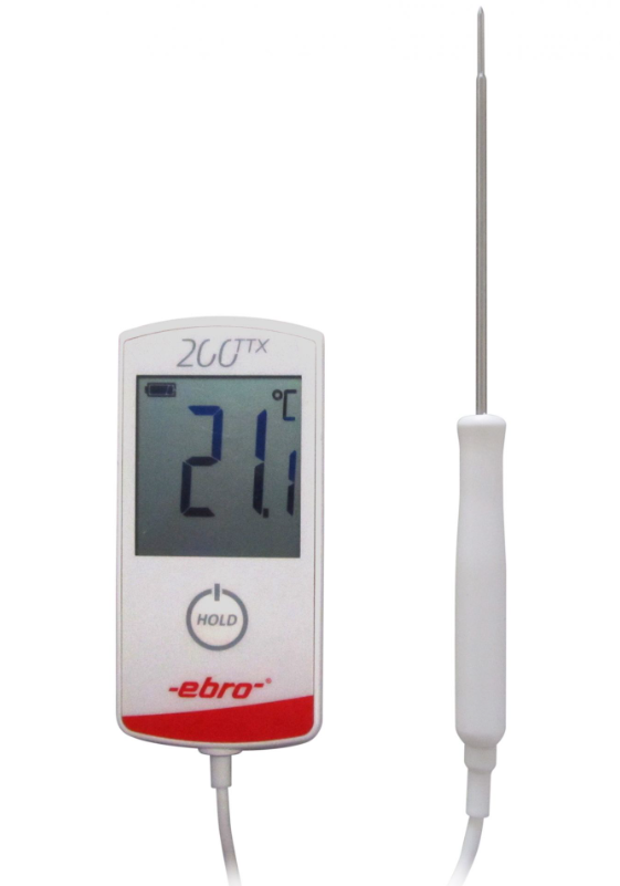EBRO TTX 200 Batırmalı Tip Termometre | -30 °C ... +199,9 °C