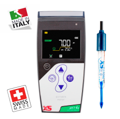 XS pH 7 Vio Portatif pH Metre GIDA için 2 Pore T Sivri Uçlu Ph Elektrod ile