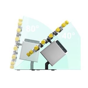 SERLAB SR-RMO-80 Döner Mikser Çalkalayıcı | 20-80 RPM | Zamanlayıcılı