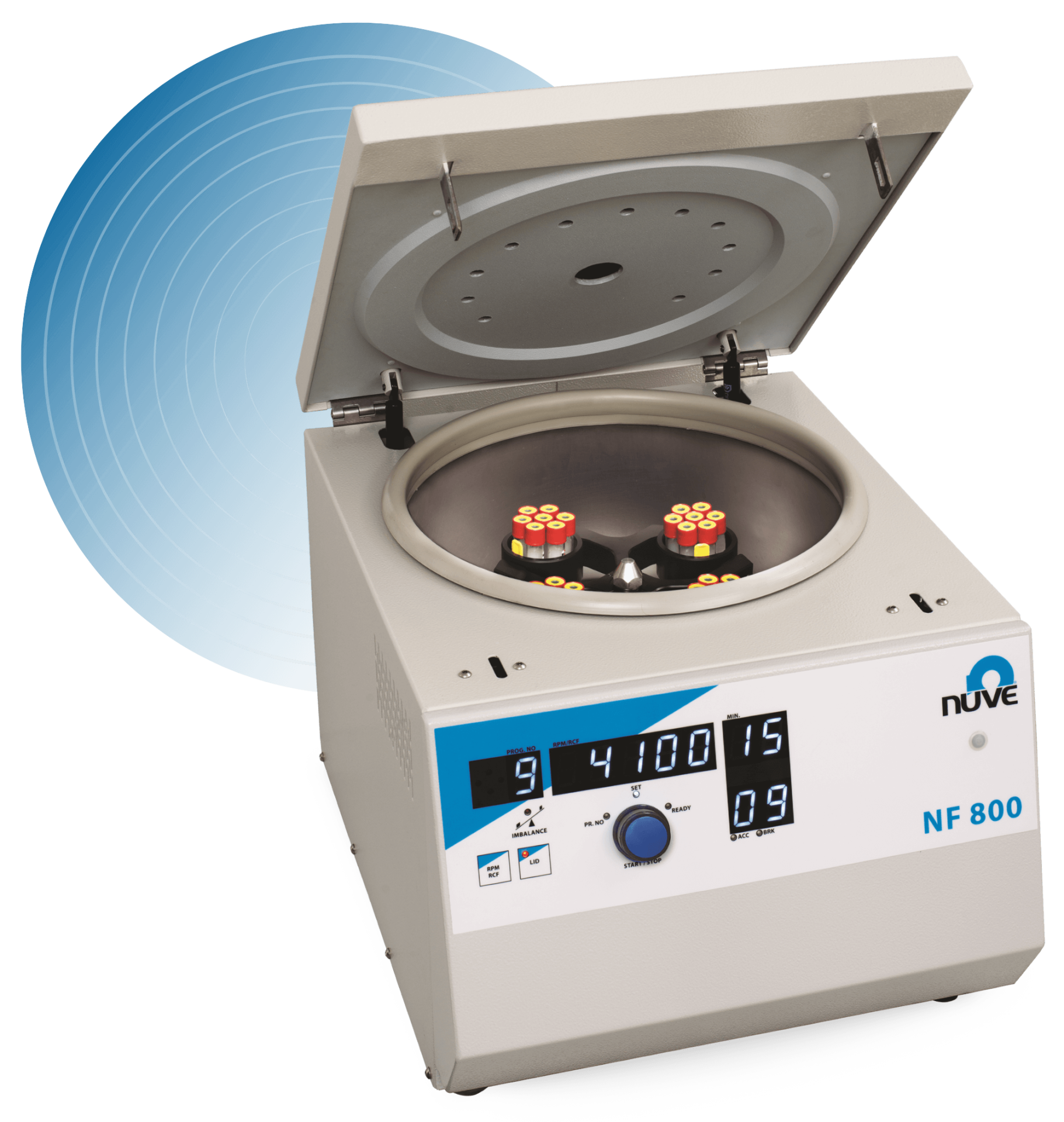 NÜVE NF 800R | SANTRİFÜJLER | MASAÜSTÜ SANTRİFÜJ ÇOK AMAÇLI