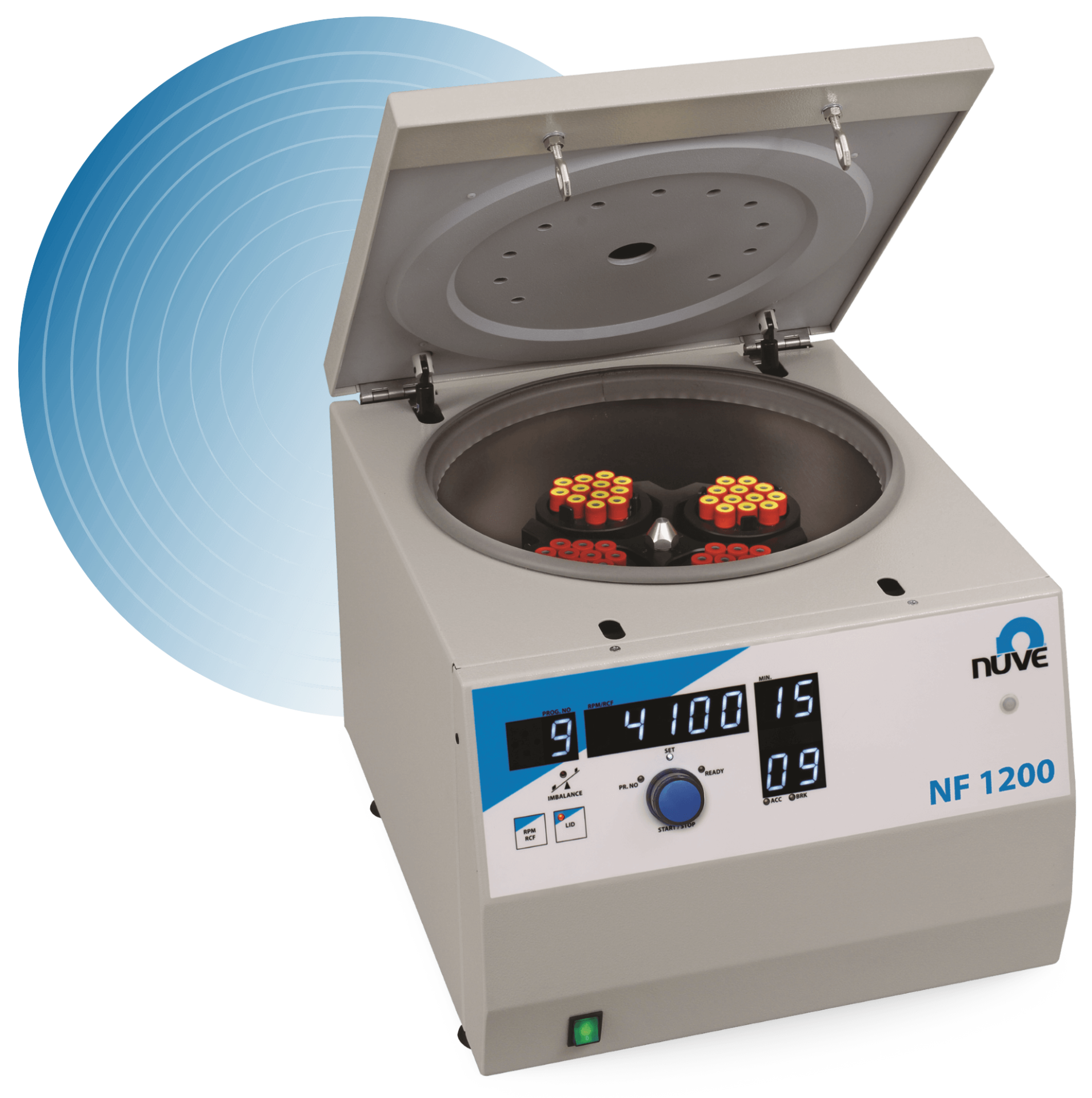NÜVE NF 1200 | SANTRİFÜJLER | MASAÜSTÜ SANTRİFÜJ
