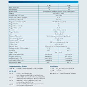 NÜVE ES 120 | İNKÜBATÖRLER | SOĞUTMALI İNKÜBATÖRLER 158lL