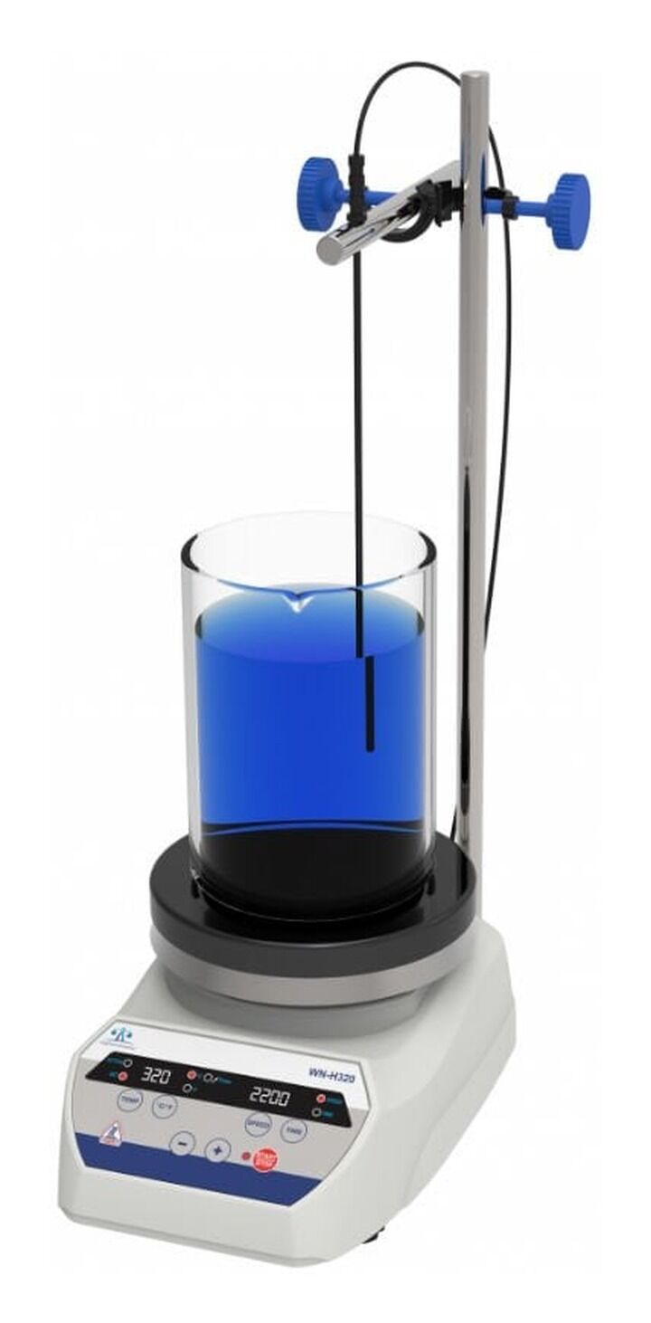 Weightlab WN-H320 Isıtıcılı Manyetik Karıştırıcı  320 °C / 2200 rpm / 10 L