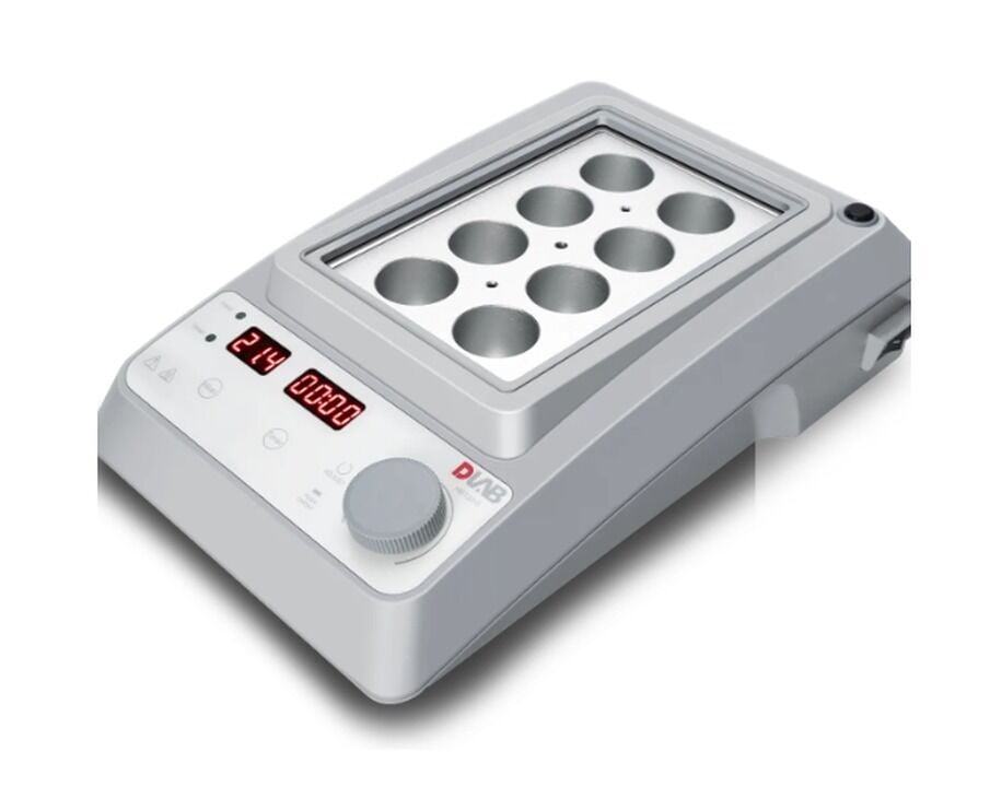DLAB HB120-S Kuru Blok Isıtıcı RT+5... 120 °C | ±0. 2 °C