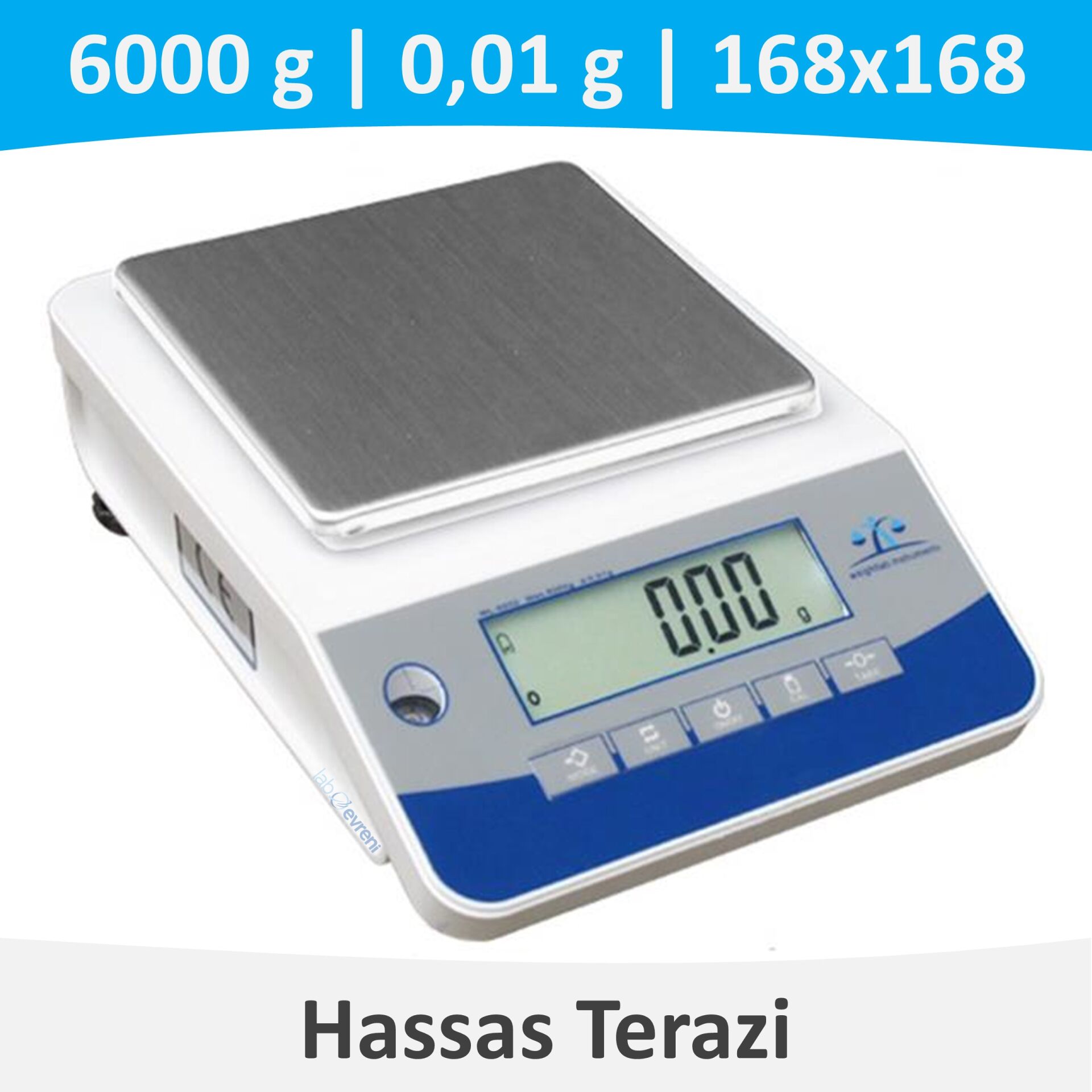Weightlab WL-6002 Hassas Terazi  6000 gr / 0.01 gr