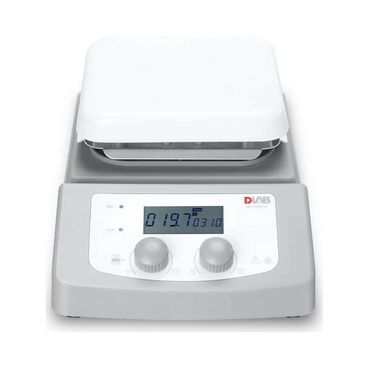 DLAB MS-H380-Pro Dijital Isıtıcılı Manyetik Karıştırıcı | 200-1500 rpm | 380 °C
