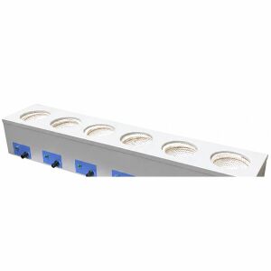 Weightlab WF-6BAK500 Analog 6 Gözlü Karıştırıcılı Çoklu Balon Isıtıcı 6x500 / 450 °C / 1400rpm