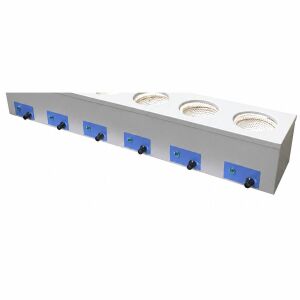 Weightlab WF-6BAK500 Analog 6 Gözlü Karıştırıcılı Çoklu Balon Isıtıcı 6x500 / 450 °C / 1400rpm