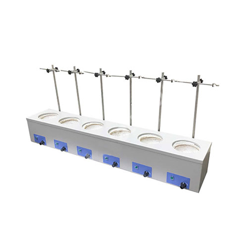 Weightlab WF-6BAK1000 Analog 6 Gözlü Karıştırıcılı Çoklu Balon Isıtıcı 6x1000 / 450°C / 1400rpm