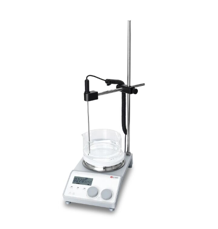 DLAB MS-H-ProT SET Dijital Isıtıcılı Manyetik Karıştırıcı | PT1000 | CLAMP
