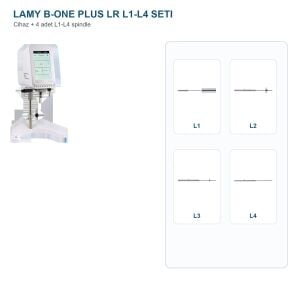 Lamy B-One Plus Rotasyonel Viskozimetre   15 - 6.000.000 Mpa·S  L-1 To L-4 Spindle Set İle
