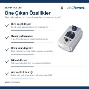 BRAND PLT 703970 Pipet Sızdırmazlık Test Cihazı