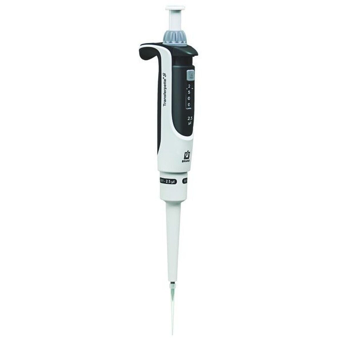 BRAND Transferpette S 705869 Ayarlanabilir Hacimli Mikropipet | 0,1-2,5 µL