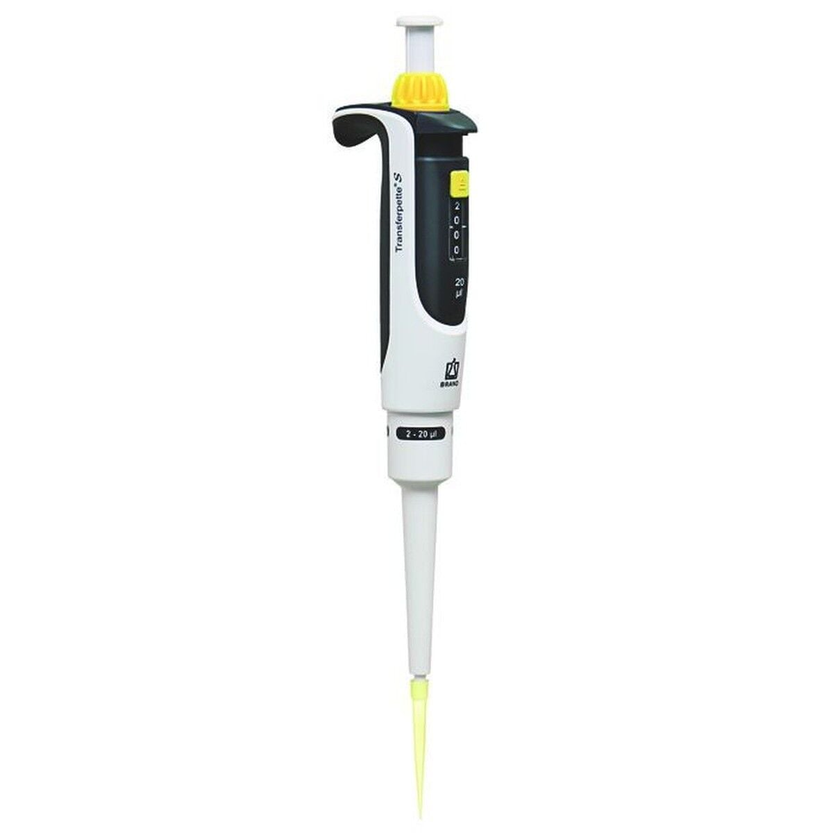 BRAND Transferpette S 705872 Ayarlanabilir Hacimli Mikropipet | 2-20 µL