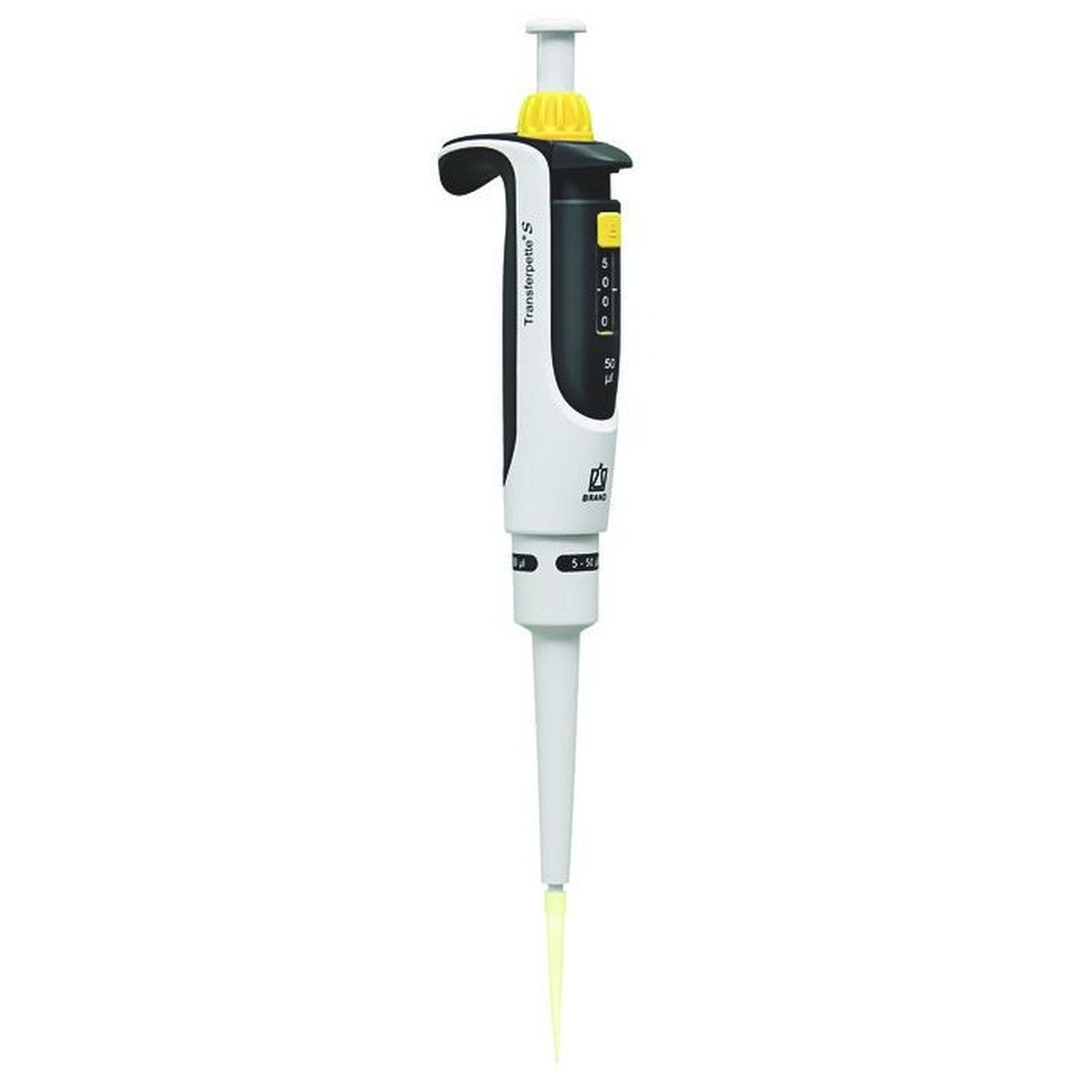 BRAND Transferpette S 705873 Ayarlanabilir Hacimli Mikropipet | 5-50 µL