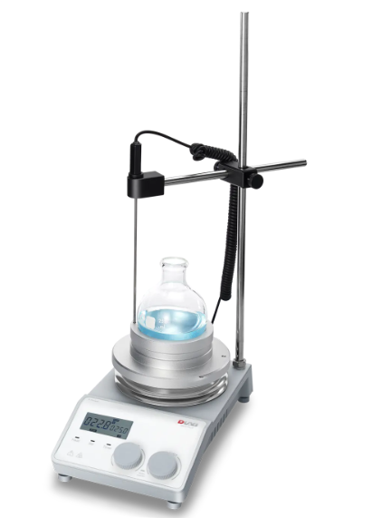 DLAB MS-H ProM SET Dijital Isıtıcılı Manyetik Karıştırıcı | 100-1500rpm | PT1000 | CLAMP