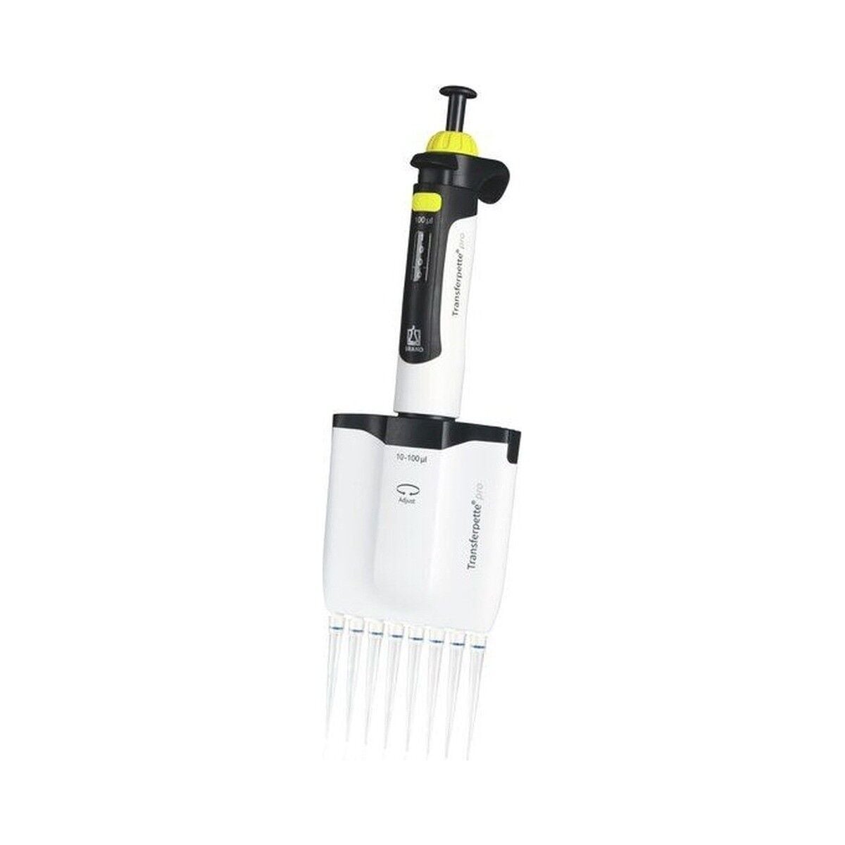 BRAND Transferpette pro-8 706908 10–100 µL Çok Kanallı Pipet