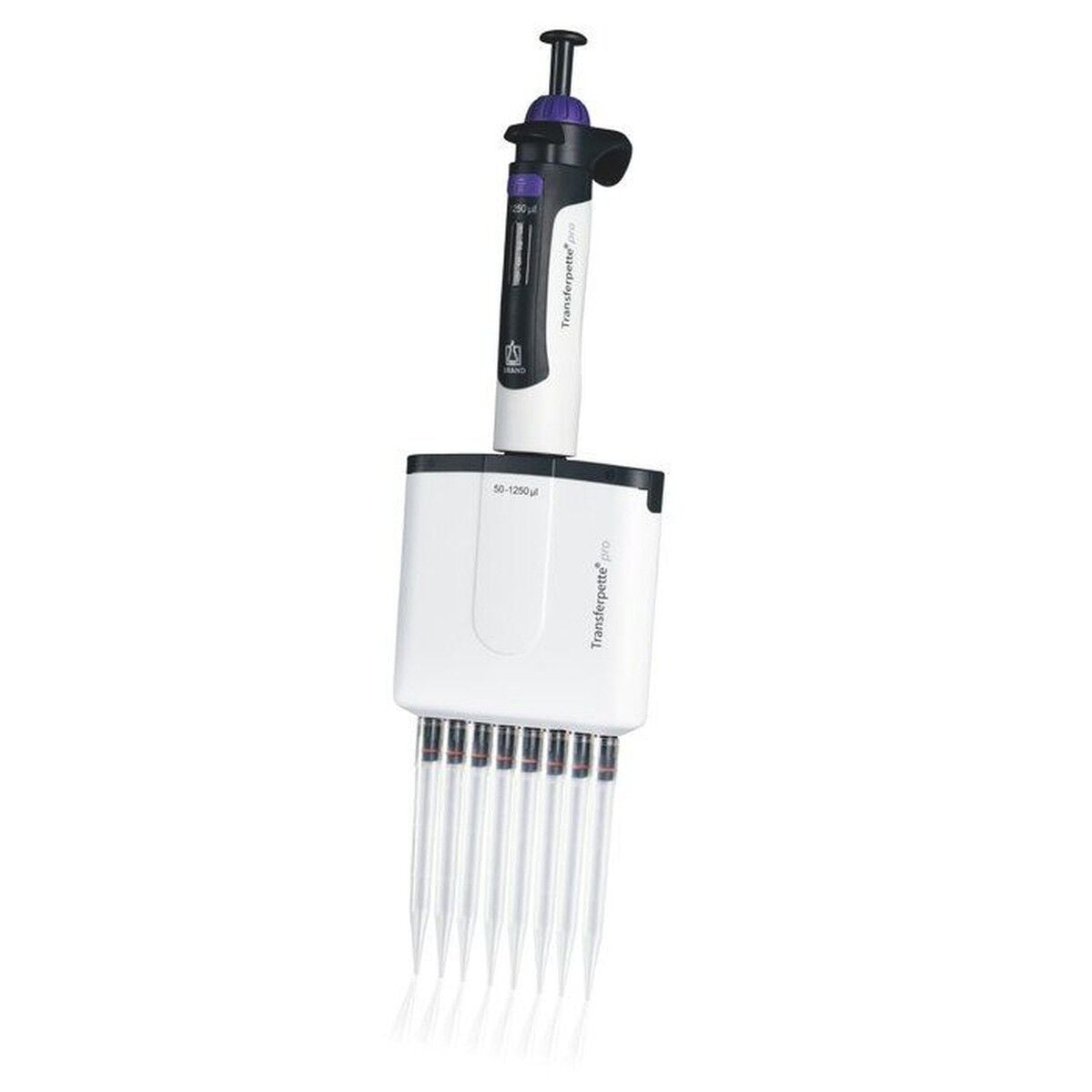 BRAND Transferpette pro-8 706916 50–1250 µL Çok Kanallı Pipet