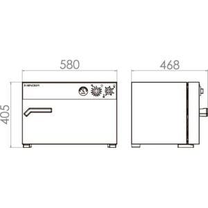 BINDER E 28 Etüv 60 °C To 230 °C  28 L